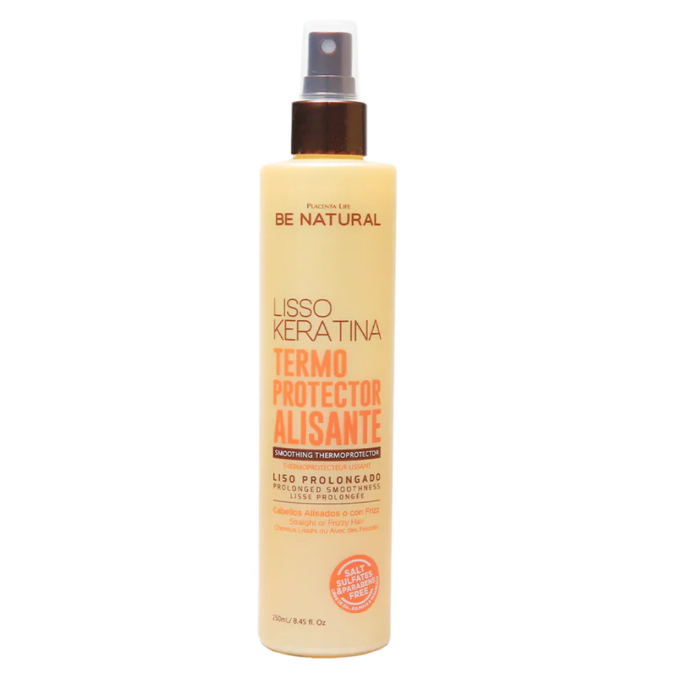 7756719006828 Be natural. Lisso Keratina Termoprotector 250ml - Imagen 2