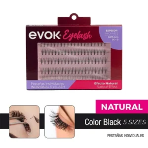 evok pestañas individuales efecto natural