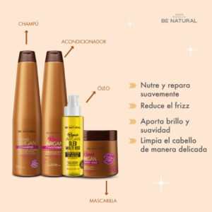 kit be natural argán