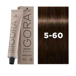 igora royal absolutes 5 60 castaño claro chocolate natural 60ml