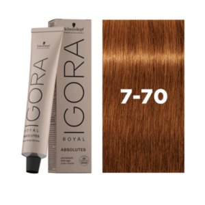 igora royal absolutes 7 70 rubio medio cobrizo natural 60ml