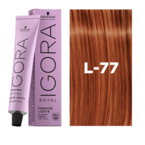 igora royal fashion lights l 77 mechas cobre extra