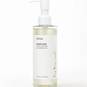 anua heartleaf pore control cleansing oil 200ml