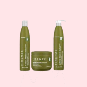 kit firenze cuticle restore (shampoo + acondicionador + mascarilla)