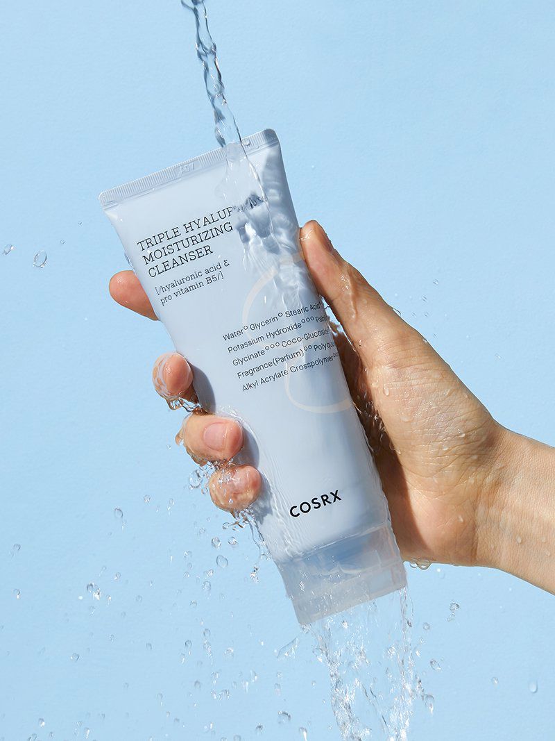 cosrx hydrium triple hyaluronic moisture cleanser 150ml cosrx hydrium triple hyaluronic moisture cleanser 150ml